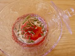 白兰地酒冰粉佐小番茄-鮨青(恒基名人购物中心店)