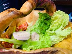 素菜拼盘-热火朝天鲜切牛肉火锅(南强街巷店)