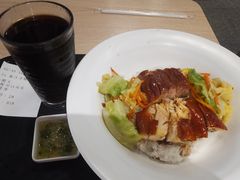 蜜汁叉烧拼油鸡饭-大家乐(广州宝岗店)