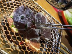 烤猪梅花肉-老炉家木炭烤肉(长江国际店)