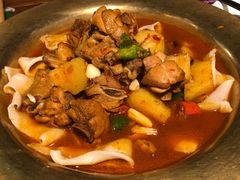 大盘鸡（中盆）-阿罗新疆菜(人民广场店)