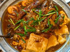 -东来菜馆•手抓海鲜家常菜•海鲜锅贴