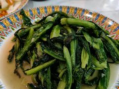 清炒油麦菜-老字号大盘鸡·丸子汤·抓饭