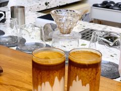 红豆沙拿铁-Line 咖啡(石厦花园店)