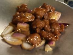 蒜香蜜汁排骨-绿茶餐厅(昌平悦荟店)