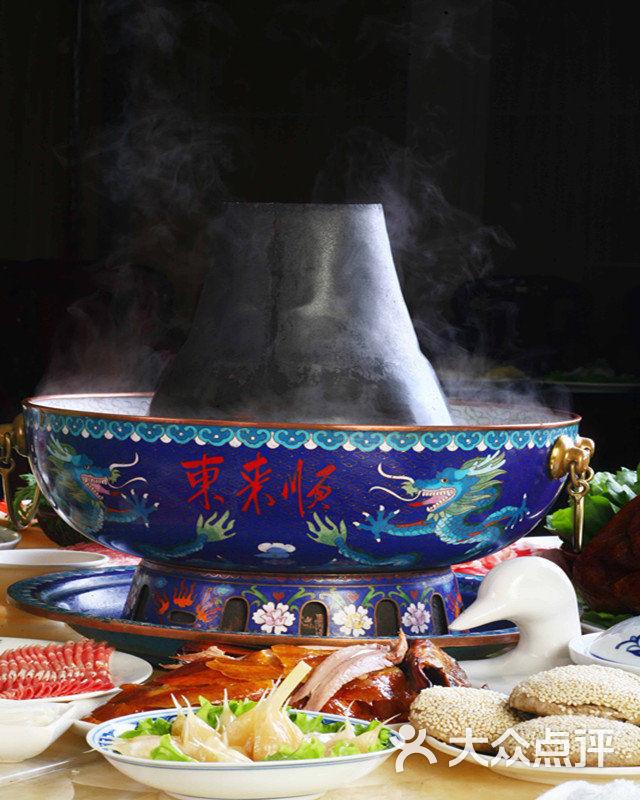 东来顺豪华景泰蓝火锅图片 - 第3张