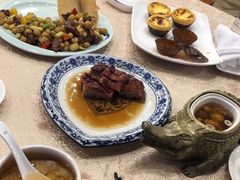 马蹄炒牛肉粒-麒麟中餐厅·经典粤菜·地道菜式老字号(广州长隆酒店)