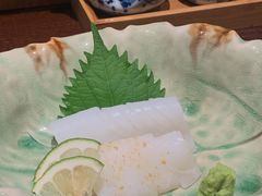 鱿墨鱼刺身-加奈日本料理