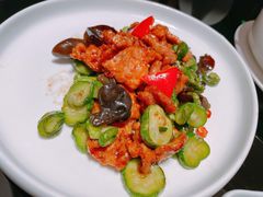 小脆瓜炒雪花猪肉-闽和南(深圳万象城店)