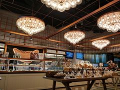 面包甜点陈列柜-牛角村(大族广场店)