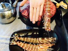 -鲜入围煮花胶鸡海鲜火锅