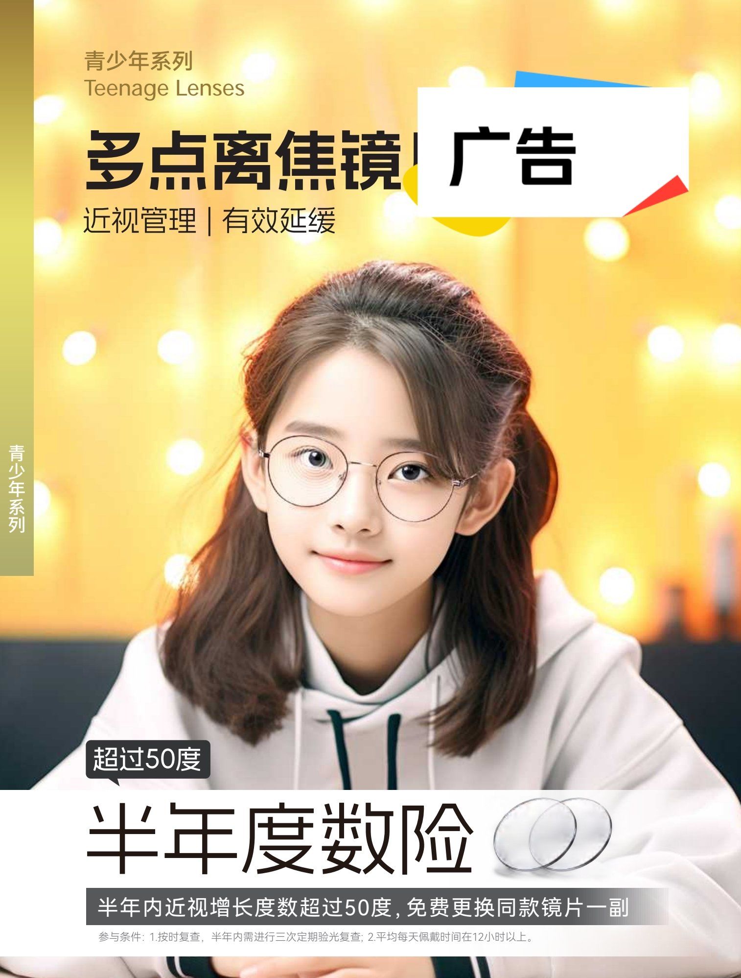 贝朗十二度镜片