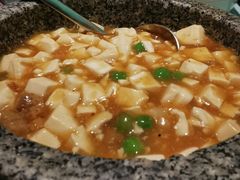 石锅鸡汤豆腐-绿茶餐厅