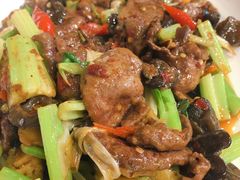 泡椒仔姜鲜牛肝-伊兰麒兰馨园·川菜·清真馆(339电视塔店)