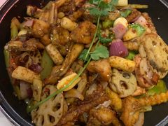 干锅牛蛙-渝蛙馆(新百店)