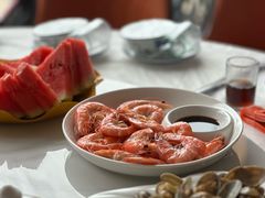 白灼大虾-碧海银沙海鲜餐厅(恒大海上威尼斯店)