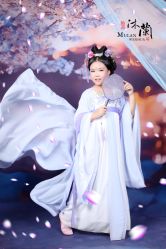 -后宫·古装汉服京剧儿童亲子全家福摄影