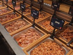 自助取餐区-大山炭火烤肉自助(百盛步行街广场店)