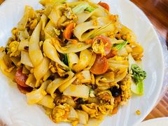 炒宽粉-十里铺铁板鱿鱼