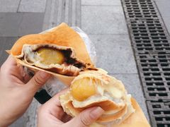 红豆麻薯芝士车轮饼-台湾味正点车轮饼可丽饼(南禅寺店)
