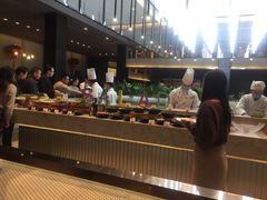 自助取餐区-上海虹桥宾馆味翠餐厅