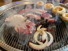 -围炉肉舍•炭烤活鳗•丹东海鲜烤肉(步行街店)