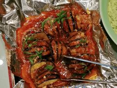 -海派美食·家宴海鲜青岛菜·石锅鲽鱼头(东方城店)