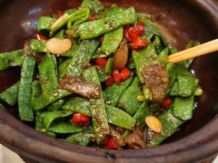 砂锅扁豆-翠清酒家(万丰路店)