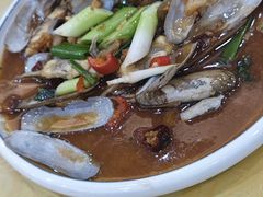 姜葱炒蛏-青竹园海鲜餐厅(海天路店)