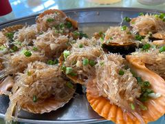 蒜蓉粉丝蒸扇贝-乡味海鲜农家菜·巽寮土窑鸡(地道美食店)
