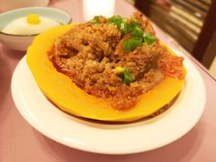 南瓜粉蒸肉-新川办餐厅