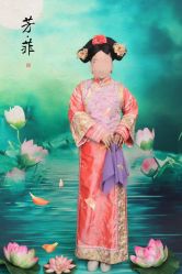 点击看大图 -后宫·古装汉服京剧儿童亲子全家福摄影