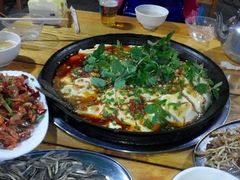 椒盐河虾-锅贴杨一手特色豆花烤鱼饭店(荔波美食街店)