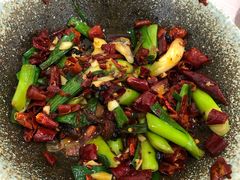 蒜苗回锅肉-老游独一佳湘菜馆(高新四路店)