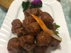 煎丸子-宝发园名菜馆