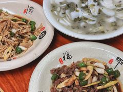 雪菜笋丝鲜牛肉年糕-何永光123鲜牛肉馆(1号店)