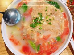 番茄煎蛋汤-赤宴·川菜(玉林店)