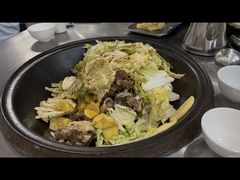 -粘豆包柴火铁锅炖