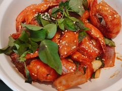 九层塔三杯焗大明虾-宴南庭·闽味私房菜