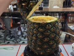 火烧咖喱菠萝炒饭-辉记炭烧海鲜大排档·老字号(福田店)