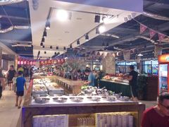 自助取餐区-汉巴9号自助餐厅(新潮尚品超市店)