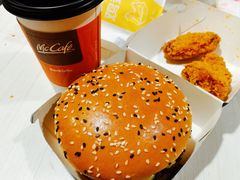 双层安格斯厚牛芝士堡-麦当劳(交道口店)