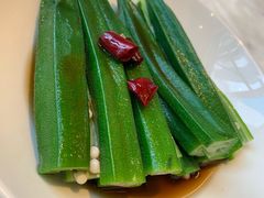 椒麻秋葵-港丽餐厅(高德置地店)