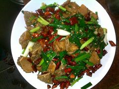 干煸板肠-河间老万驴肉火烧(福建北路店)