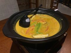 香滑黄咖喱素鸡煲-十二舍·湯物素煮(江泰潤政店)