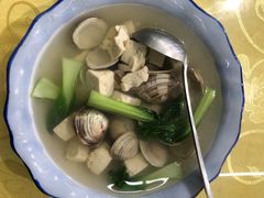 清蛤豆腐汤-沿海渔家院海鲜烧烤·东北菜(东戴河店)