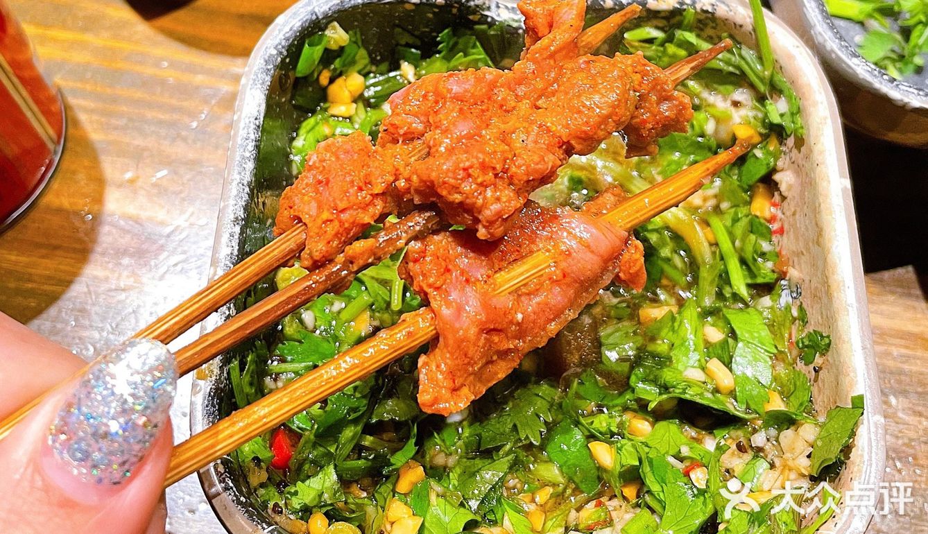 居然有人不喜欢吃香菜[加油]这大概是淮安性价比之王的串串