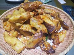 焦烧紫茄-松针蔡记蒸饺(花园路店)