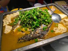 鲜青椒烤鱼-探鱼·鲜青椒爽麻烤鱼(北京路天河城店)