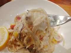 黑松露奶油蘑菇培根意面-麦田工坊(月湖店)